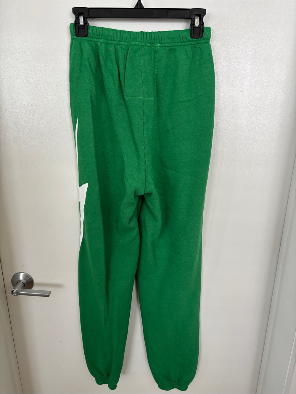 AVIATOR NATION Kelly Green & White Bolt Sweatpants - Picture 8 of 10